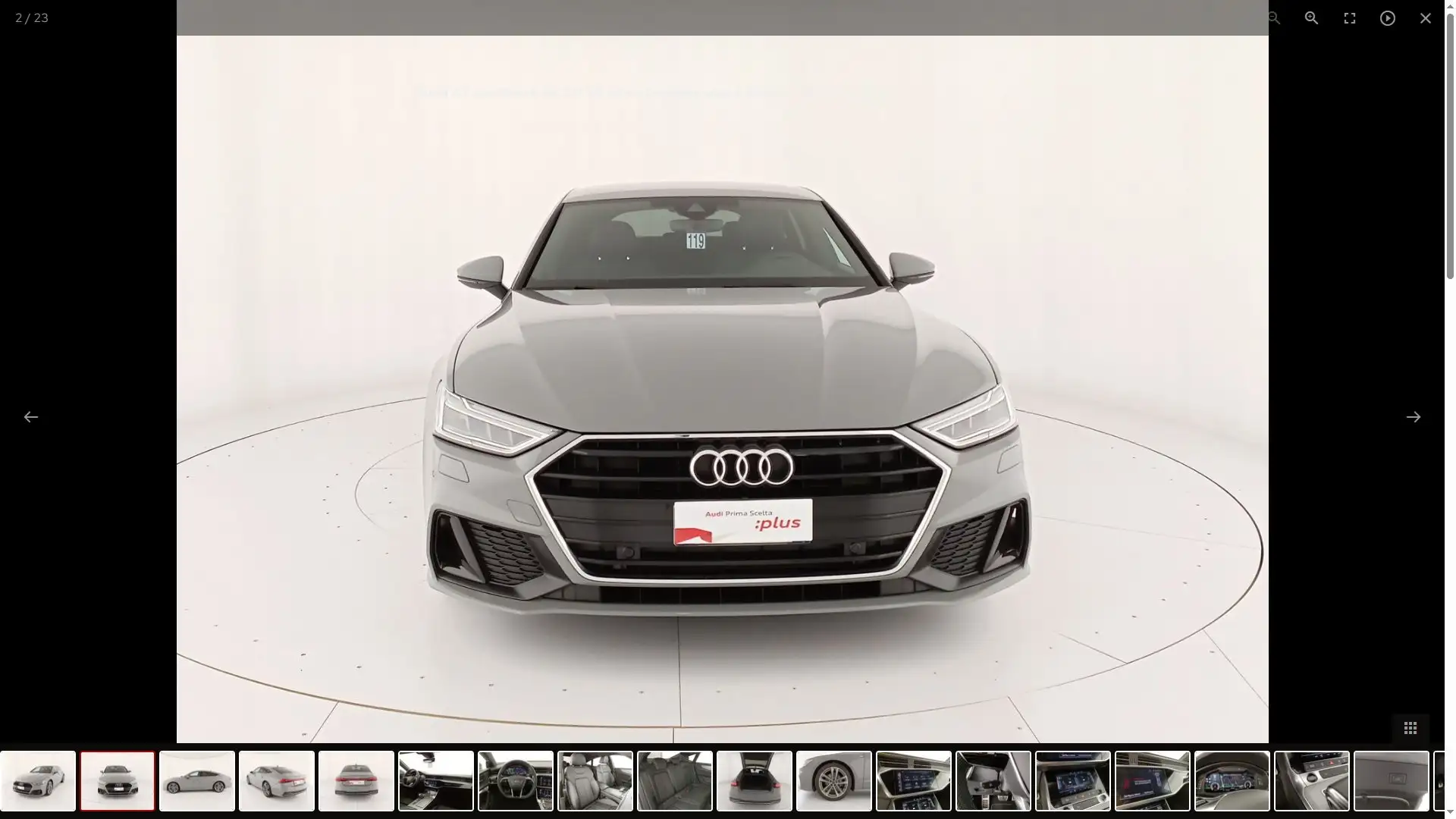 Audi A7 SPB 2.0 tdi 204cv Business Plus s-tronic X P.IVA Stříbrná - 1